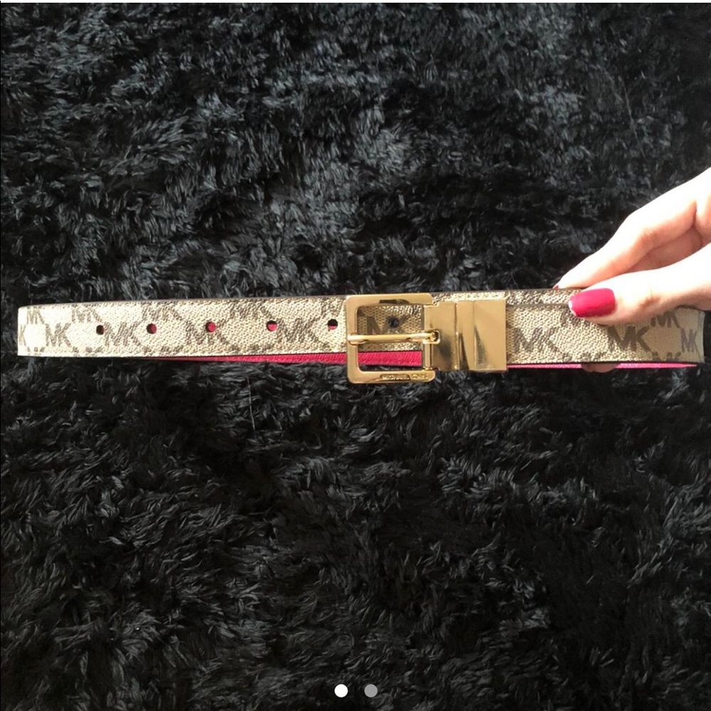 double sided MICHAEL KORS belt